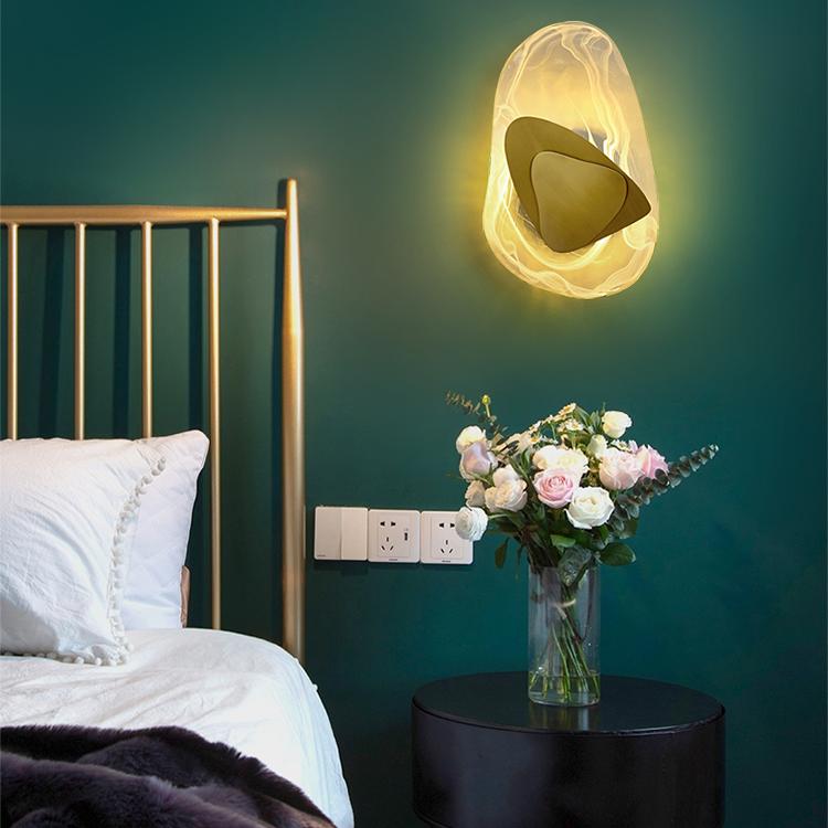 Nordic Modern Creative Crystal Glass Wall Sconce Lamp
