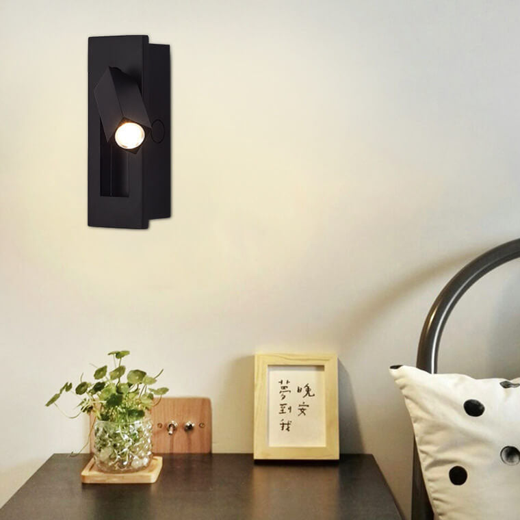 مصباح حائط LED من الألومنيوم بتصميم حديث وبسيط 