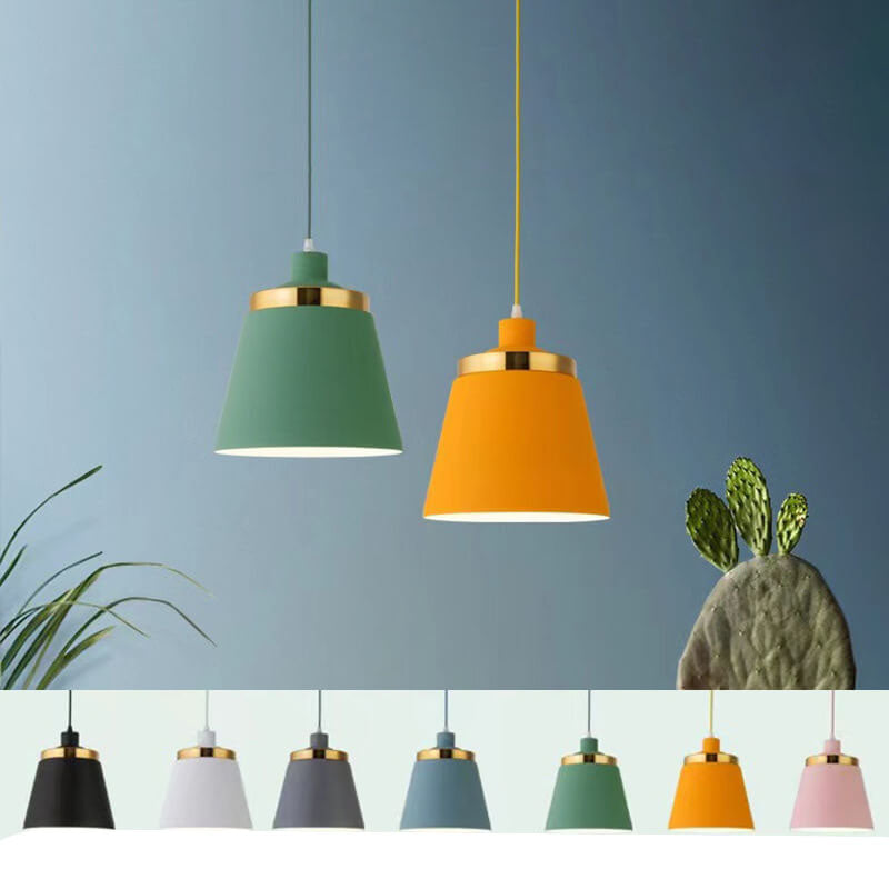 Nordic Industrial Simple Iron Art 1-Licht-Pendelleuchte 