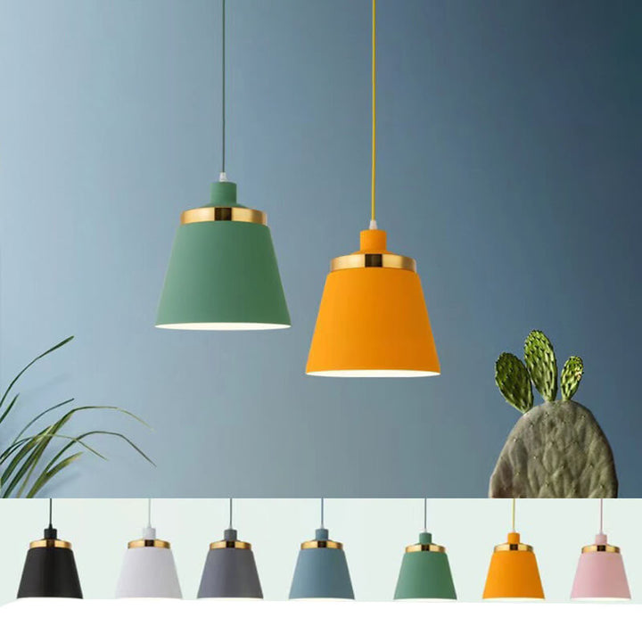 Nordic Industrial Simple Iron Art 1-Licht-Pendelleuchte 