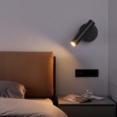 Modern Solid Color Aluminum LED Wall Sconce Lamp