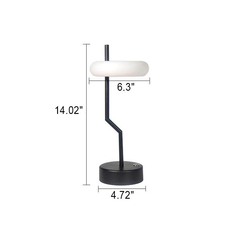 Modern Retro Minimalist Rotatable Iron Aluminum LED Table Lamp