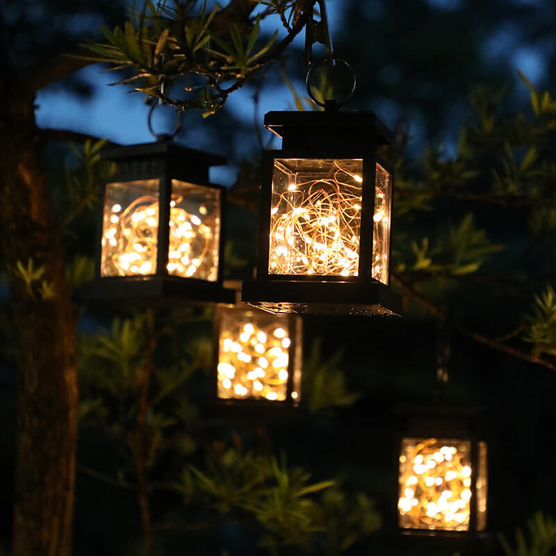 Lumières LED Extérieures Étanches en ABS avec Bougie Solaire Étoile Moderne 