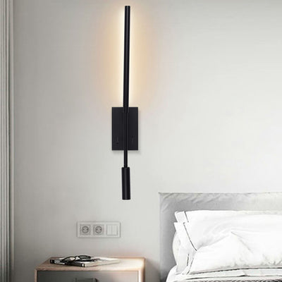 Modern Acrylic Molding Reading Light LED Wall Sconce Lamp