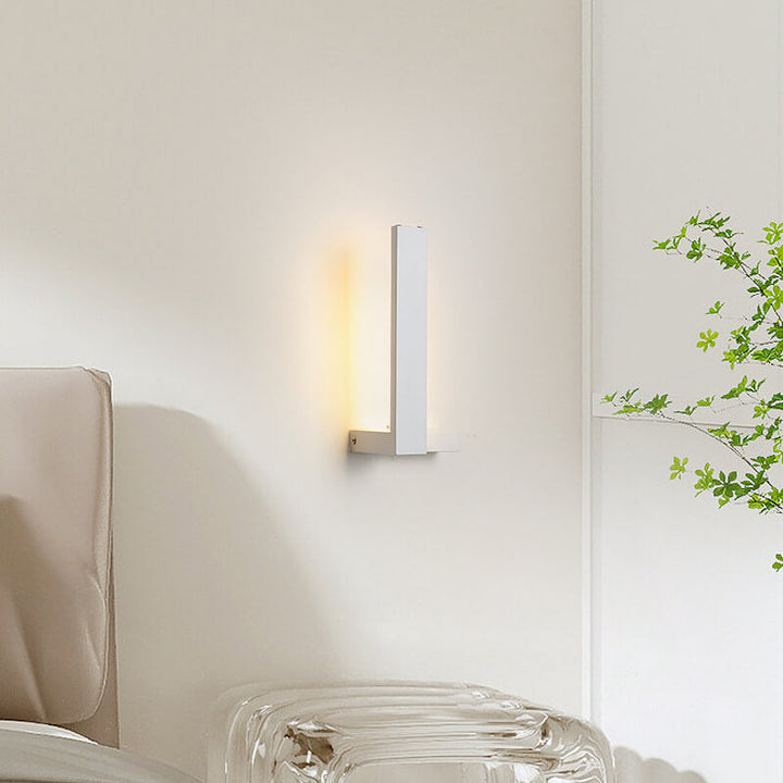 Moderne minimalistische dekorative rechteckige Eisen-Acryl-LED-Wandleuchte 
