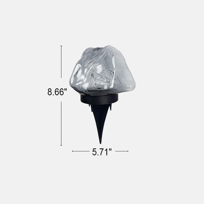 أضواء حديقة LED أرضية بإدخال أرضي تعمل بالطاقة الشمسية من مودرن كرياتيف ستونز 
