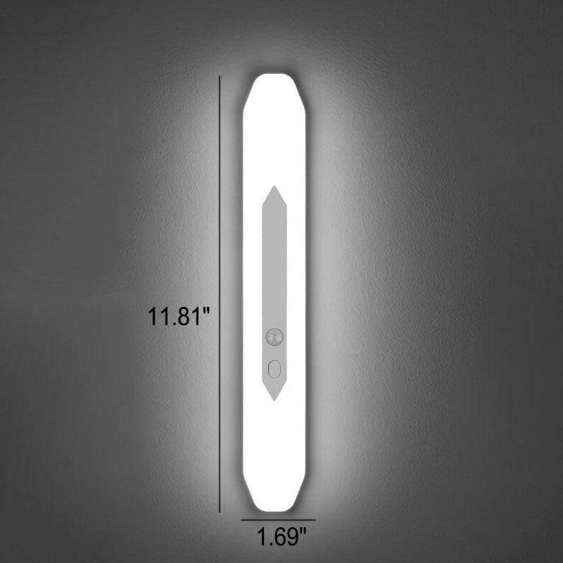 USB Charging Human Body Induction LED Night Light Wall Sconce Lamp