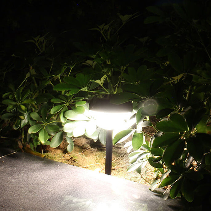 RGB-Solarflamme im Freien wasserdichtes LED-Erdungsstecker-Pfadlicht 