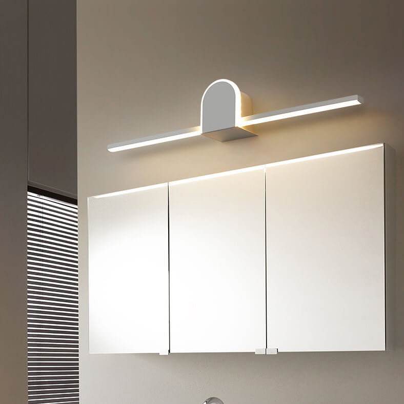 Moderne minimalistische lange geometrische Vanity Light LED-Wandleuchte 