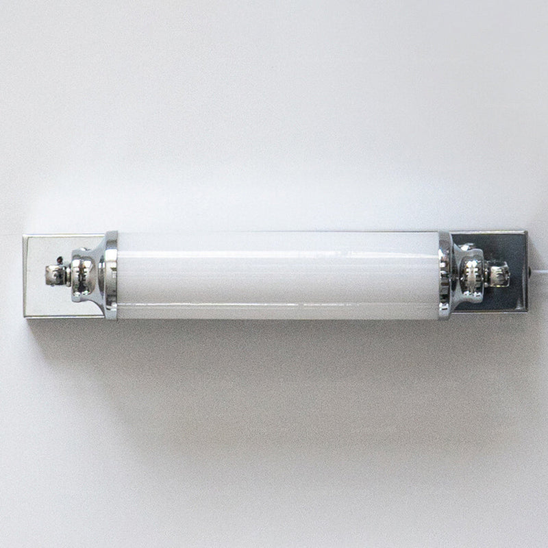 مصباح حائط بتصميم أسطواني طويل صناعي عتيق مع إضاءة LED 