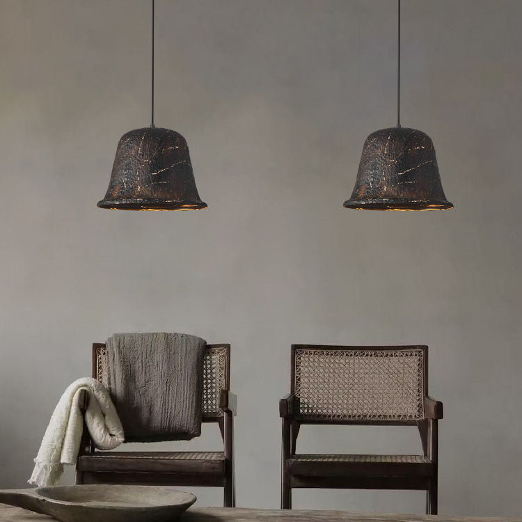 Contemporary Industrial Iron Hat Shape 1-Light Pendant Light For Dining Room