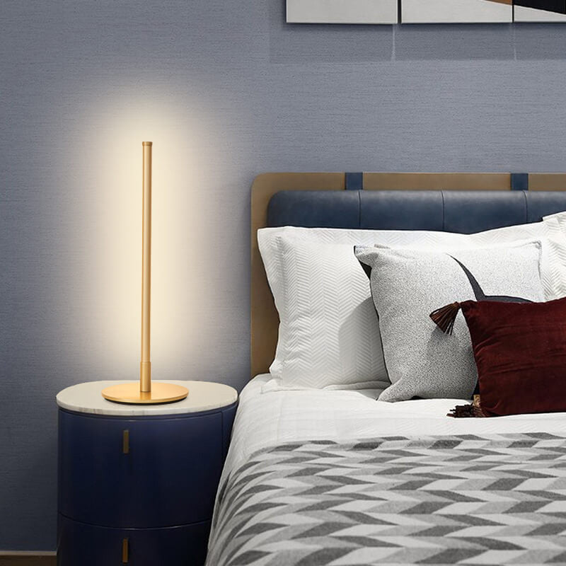Lámpara de Mesa LED Lineal Minimalista Moderna 
