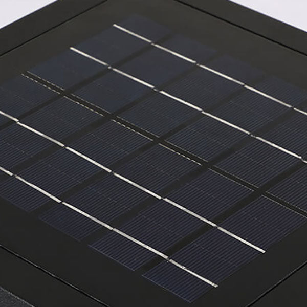 ضوء حديقة LED مقاوم للماء خارجي برأس مربع على شكل منظر طبيعي صيني شمسي 