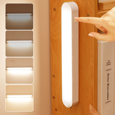 Lampe de table LED rechargeable par USB avec télécommande magnétique moderne 