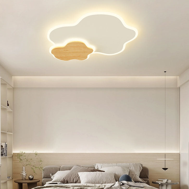 Japanische minimalistische Cloud Log Acryl-LED-Unterputzbeleuchtung