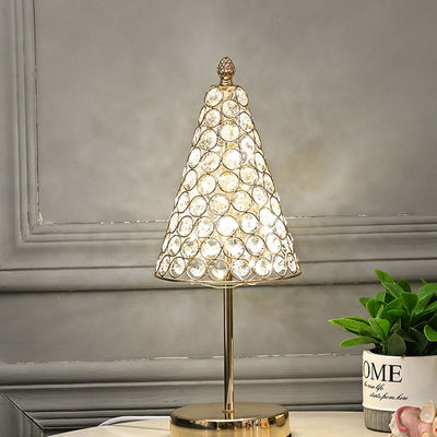 Modern Light Luxury Creative Pattern Crystal 1-Light Tischlampe 