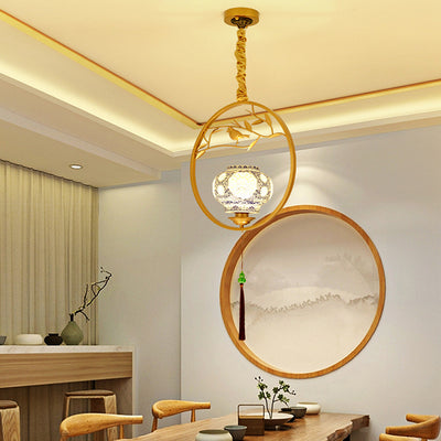 Modern Decorative Ceramic Teacup 1-Light Pendant Light