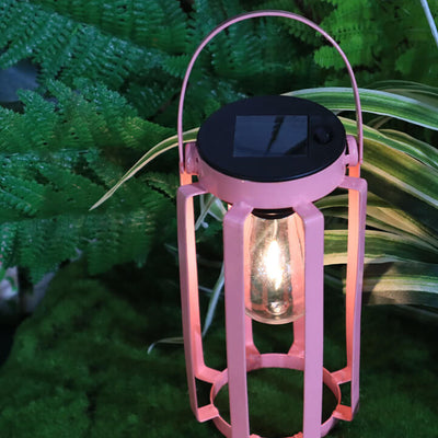 Solar Creative Iron Color Cage LED Outdoor Garden Landscape Light