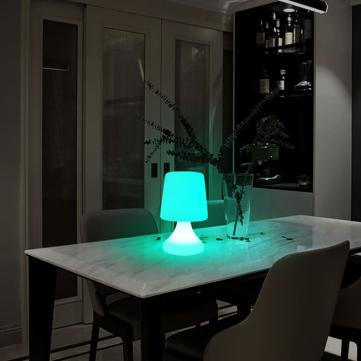 Nordic Creative RGB PE Waterproof LED Night Light Table Lamp