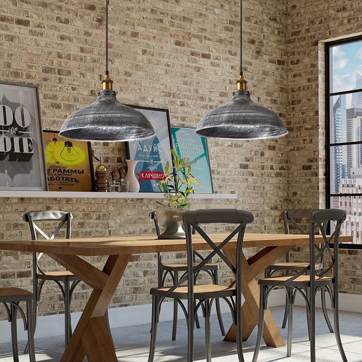 Modern Industrial Iron 1-Light Pendant Light