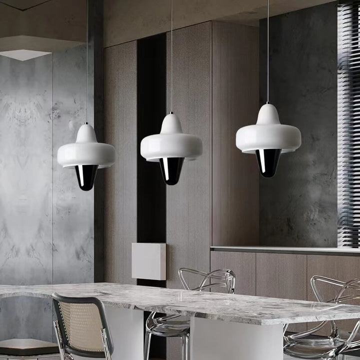 Suspension Luminaire 1-Lumière Couleur Unie Luxe Léger Européen 