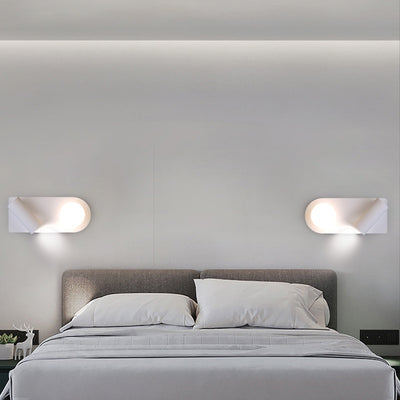 Minimalistische ovale flache drehbare Spot-LED-Wandleuchte 