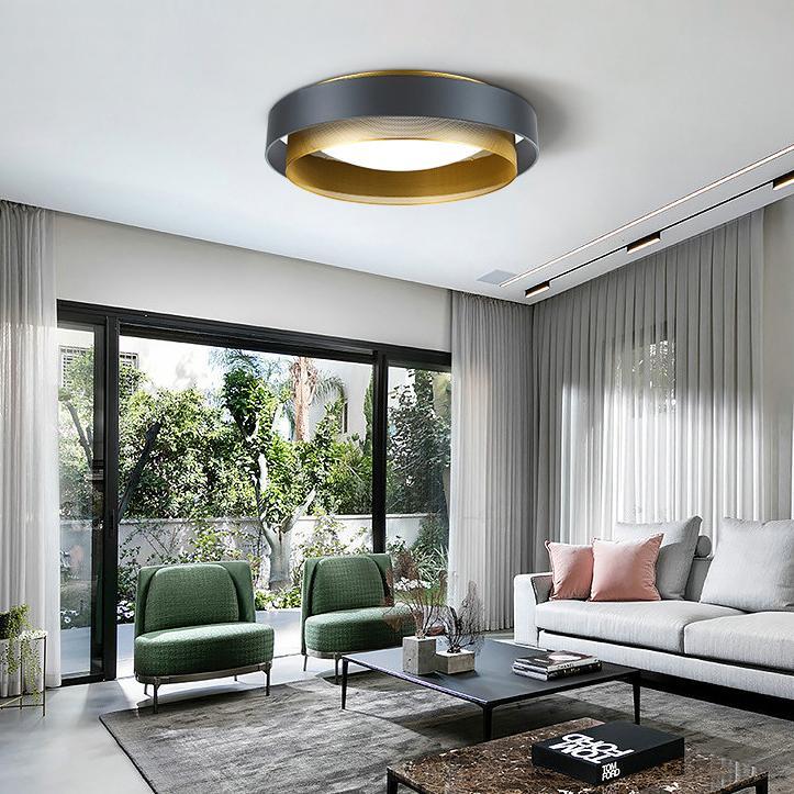 Nordic Minimalist Post-modern Creative Flush Mount Ceiling Lamp