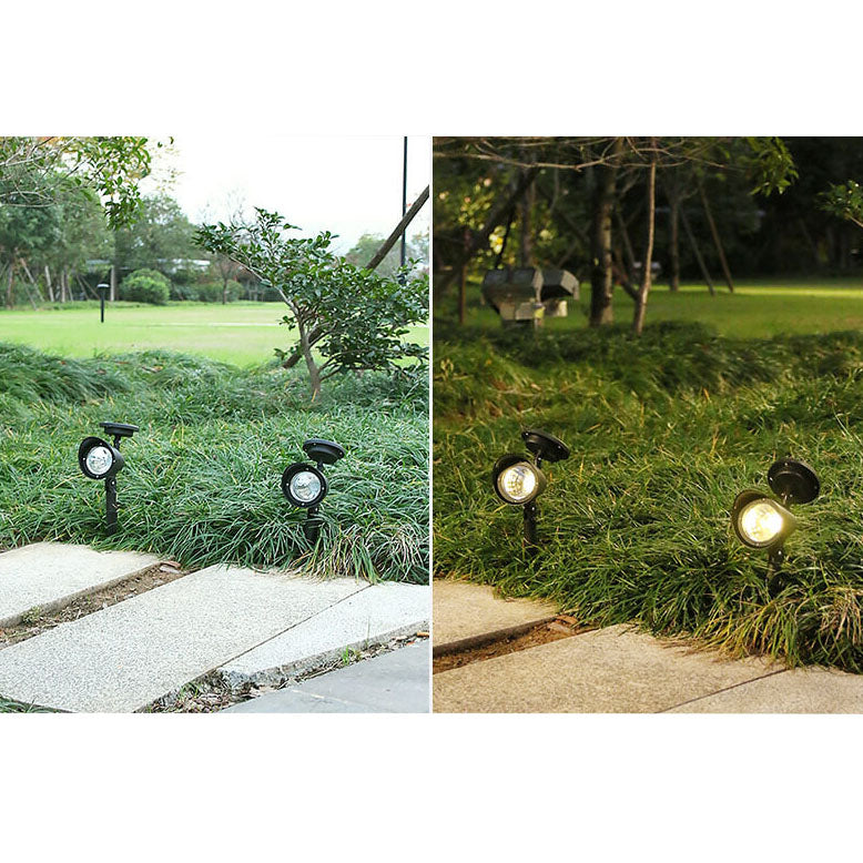 Moderne Polysilizium-Solar-Rasen-LED-Gartenboden-Einsatz-Landschaftslicht im Freien 