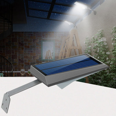 Solar Outdoor Human Sensor 18 LED Landscape Wall Sconce Lamp