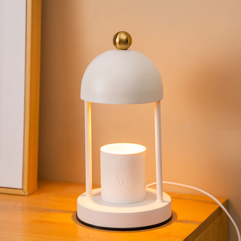Modern Simple Iron Dome 2-Light Melting Wax Table Lamp