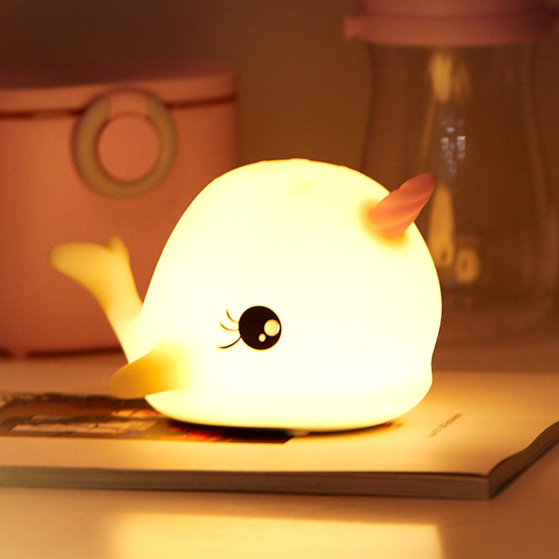 Lampe de table moderne créative en silicone LED Pat Night Light 