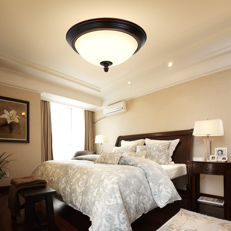 Éclairage encastré LED en fer rustique rétro moderne 