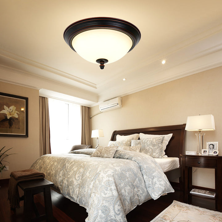 Éclairage encastré LED en fer rustique rétro moderne 