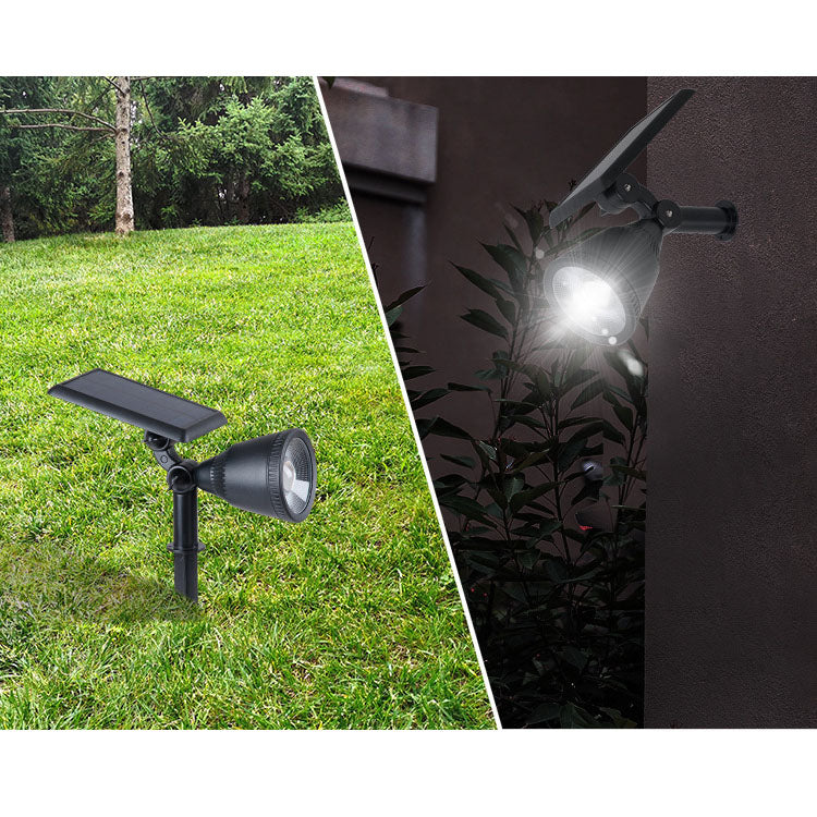 Foco solar decorativo de paisaje para césped y jardín, estilo puesta de sol, de ABS y PS minimalista moderno 