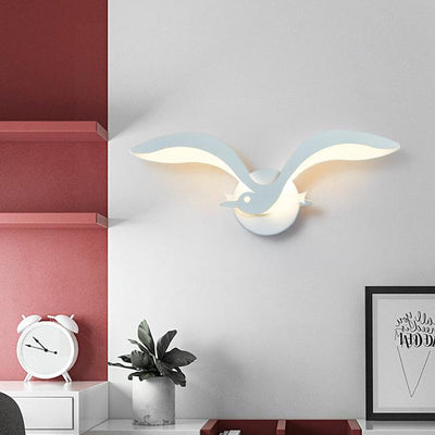 Modern Creative Seagull 1-Light LED Wall Sconce Lamp