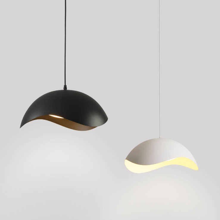 Nordic Minimalist Dome Wave Design LED Pendant Light