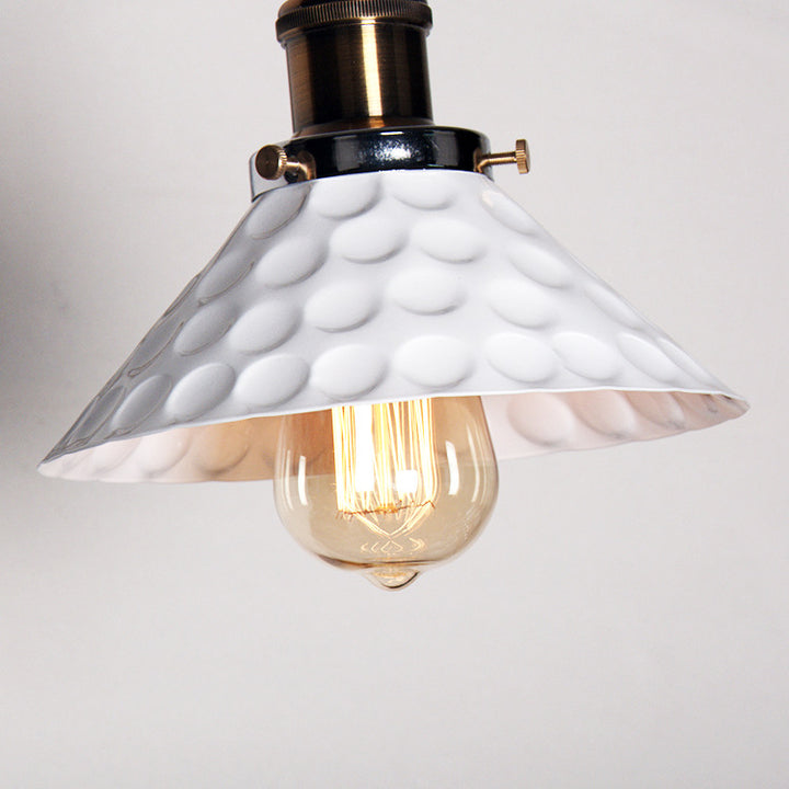 Aplique de pared plegable tipo granero industrial contemporáneo blanco de 1 luz para pasillo 