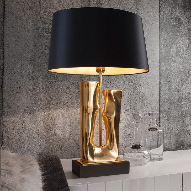 Lampe de table à 1 lumière en céramique créative nordique moderne 