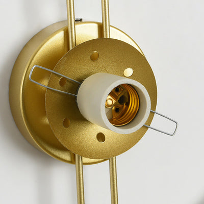 Nordic Creative Circle Ring Glass Ball 1-Light Wall Sconce Lamp