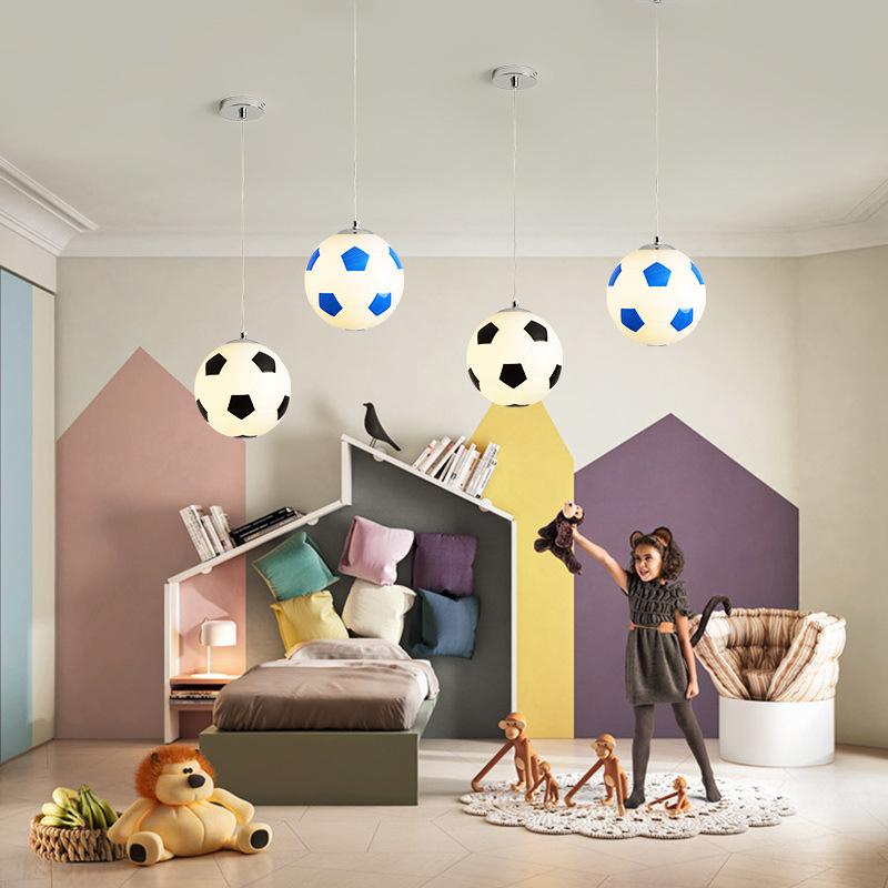 Modern Minimalist Creative Football 1-Light Pendant Light