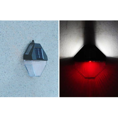 Modern Plastic Octagonal Waterproof Solar LED Outdoor Garden Patio Sensor Light