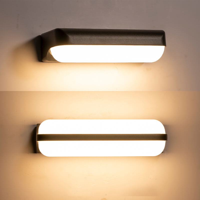 Applique murale ovale rétro européenne en aluminium moulé sous pression, 1/2 lumières, pour intérieur et extérieur, étanche, pour Patio 