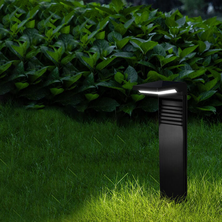 Moderne wasserdichte Solar-LED-Garten-Rasen-Licht-Außenleuchte 