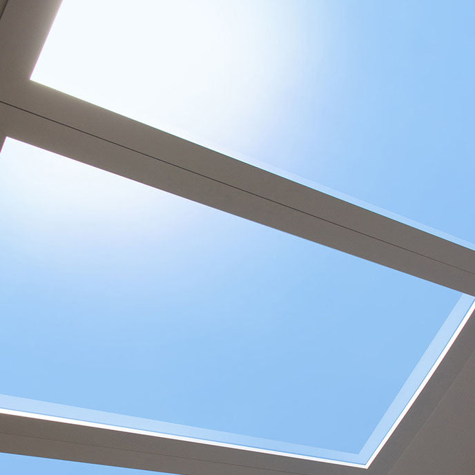 Plafonnier LED encastré bleu ciel moderne minimaliste intelligent en métal pour salon 
