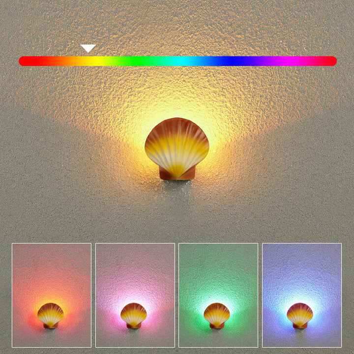 Moderne kreative Schalendesign-Aluminium-LED-wasserdichte Wandleuchte 