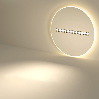 Modern Simple Flat Round Spotlights LED Flush Mount Ceiling Light