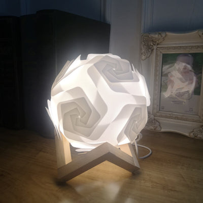 DIY Moon Lamp LED Night Light USB Decorative Table Lamp