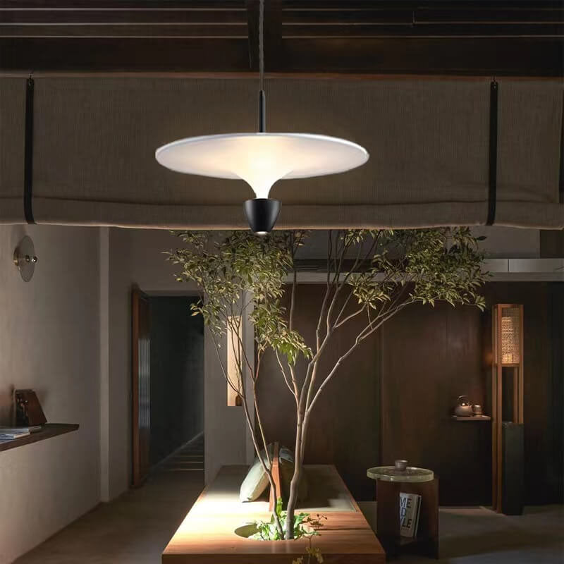 Nordic Creative Round Head LED 1-Light Wrought Iron Pendant Light