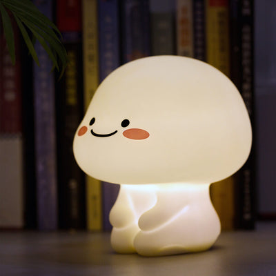 Cartoon Smart Moly Silikon Emoji LED Nachtlicht Tischlampe 