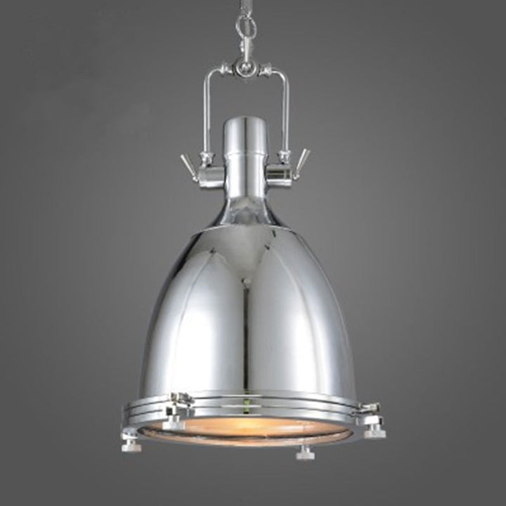 Traditionelle Retro-Industrie-Hängelampe mit 1 LED-Licht aus Schmiedeeisen für das Esszimmer 